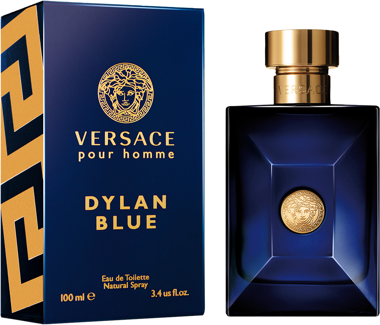 Dylan Blue Pour Homme 100 Ml - Versace Dylan Blue Homme (1425x2000), Png Download
