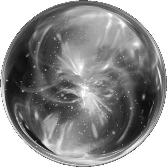 Black-orb - White And Black Orb (600x600), Png Download