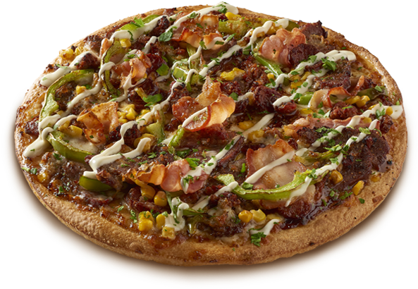 Loaded With Premium Seasoned Beef Slices, Ground Beef, - Fast Food (600x455), Png Download
