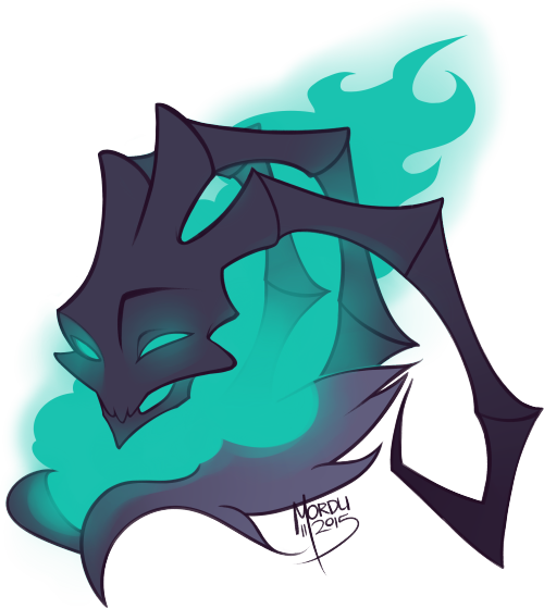 I Draw'd A Thresh For @catenam-custos Because I Can - Illustration (500x559), Png Download