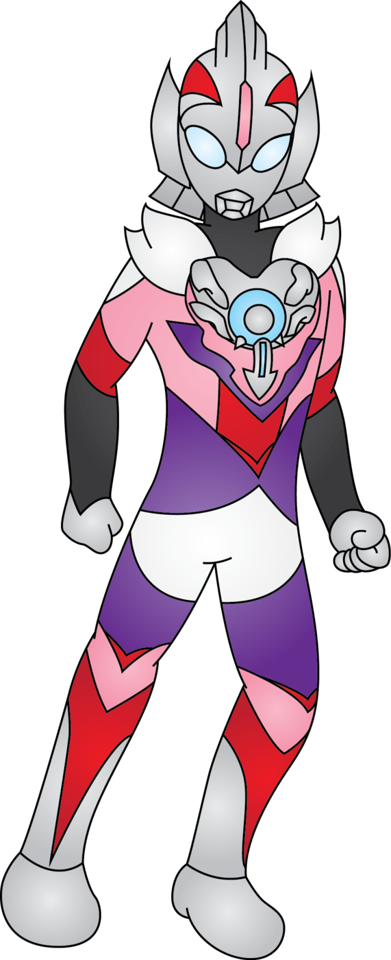 Ultraman Orb- Pink Pumpkin By Imagindevan On Deviantart - Ultra Series (571x1400), Png Download