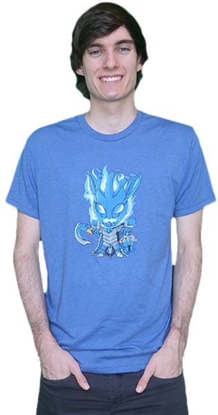 Championship Thresh T-shirt - Bunny Fufu T Shirt Thresh (406x600), Png Download