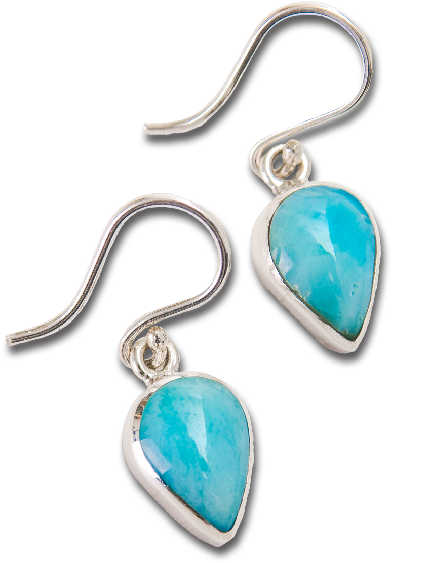 Lluvia Earrings - Dominican Republic (1047x1431), Png Download
