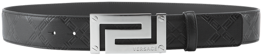 90 Dcu4213 Dvbre D41e 20 Grecaleatherbelt Belts Versace - Versace Belts (570x800), Png Download