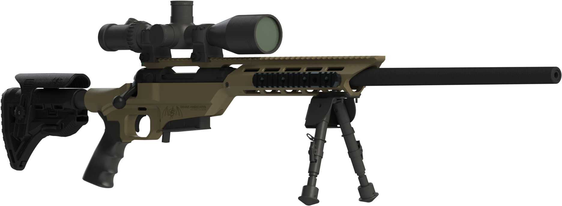 Sniper Rifle Transparent Background (1920x1080), Png Download
