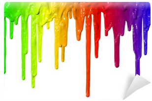 Paint Dripping Wall Mural • Pixers® • We Live To Change - Dripping Paint Transparent Background (400x400), Png Download