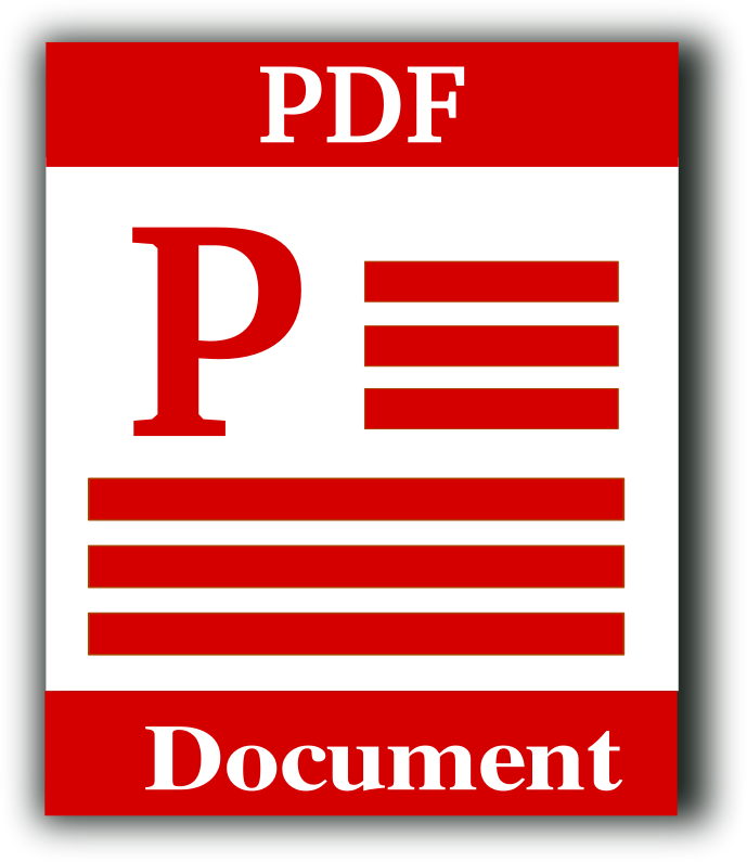 Adobe Acrobat Pdf Book Logo Icon - Document Pdf (689x795), Png Download