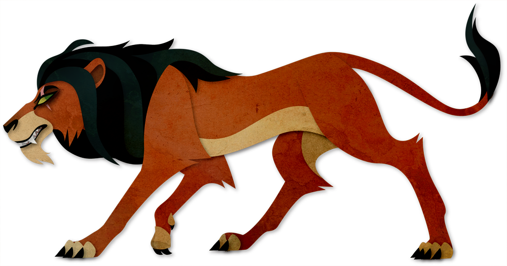 Scar Png Lion King Graphic Stock - The Lion King (1000x526), Png Download
