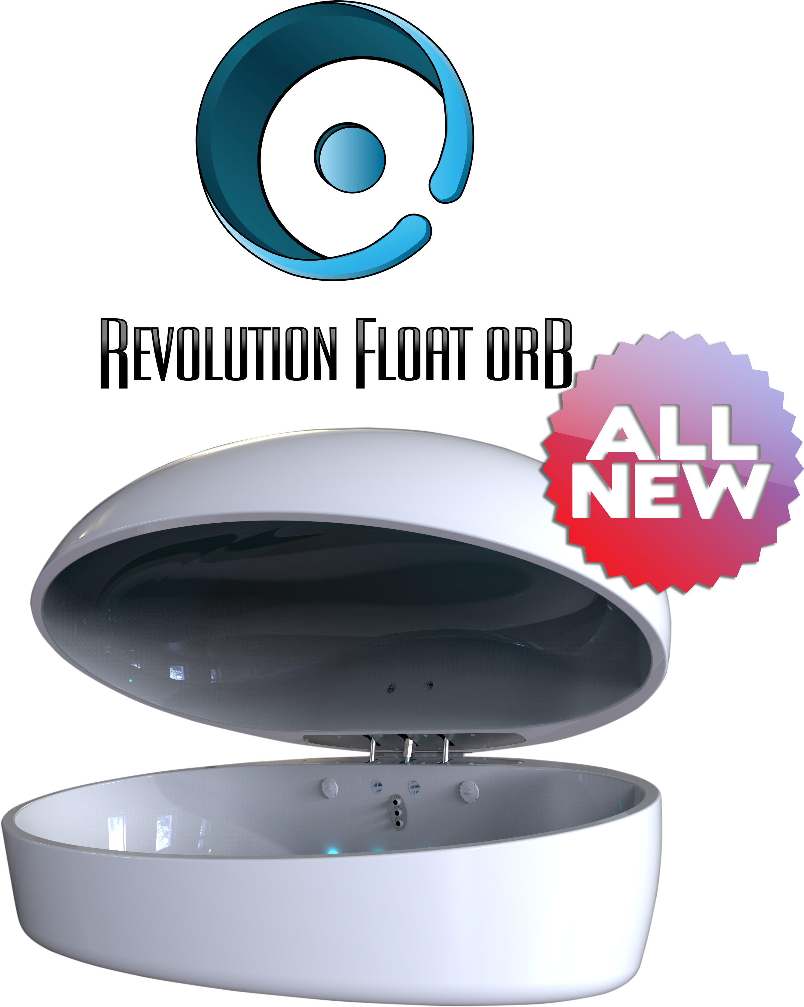 Revolution Float Orb - Portable Network Graphics (3500x3500), Png Download
