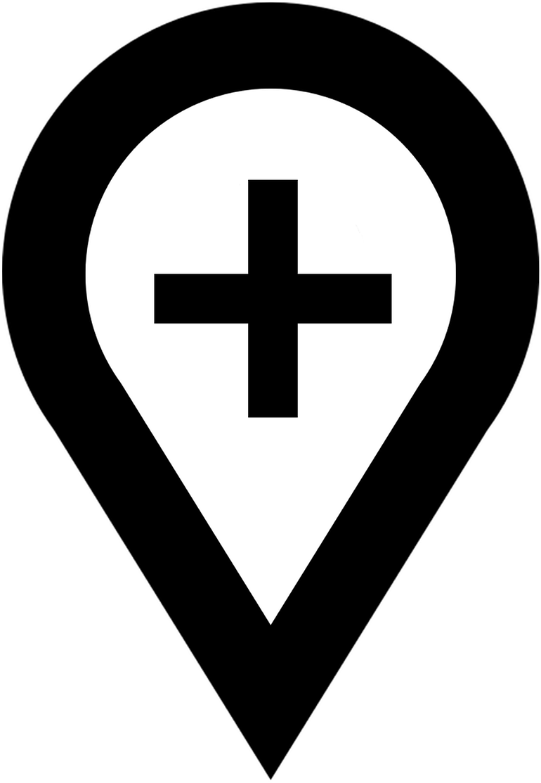 Hospital, Icon - Icone De Barbearia Png (916x1280), Png Download