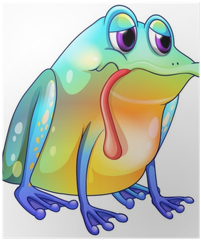 Sapo Cansado (400x400), Png Download