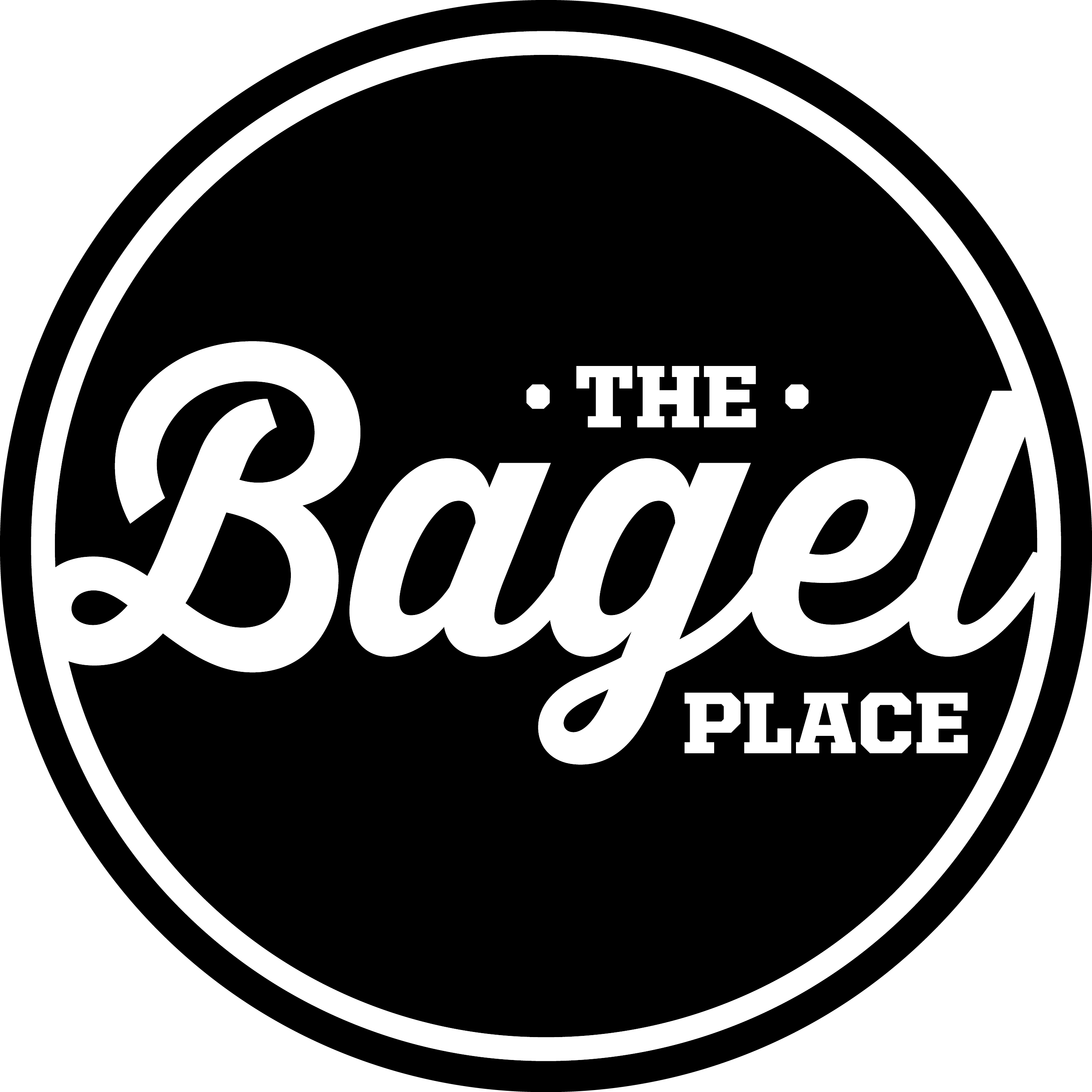 Fresh Bagels, Delicious Sandwiches - Technics Duplex 5 Slipmats (2763x2763), Png Download