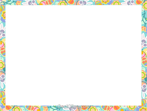 Moldura Da Páscoa Livre De Direitos Vetores Clip Art - Picture Frame (480x362), Png Download