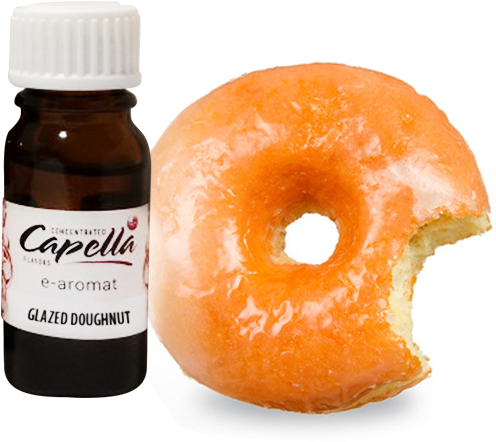 3550 Capella Glazed Doughnut 10ml - Capella Glazed Doughnut Flavouring 13ml (630x700), Png Download