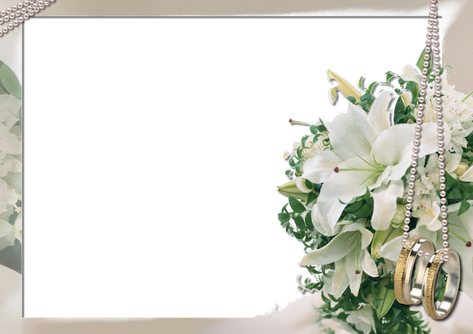Molduras Para Foto De Casamento (1600x1131), Png Download