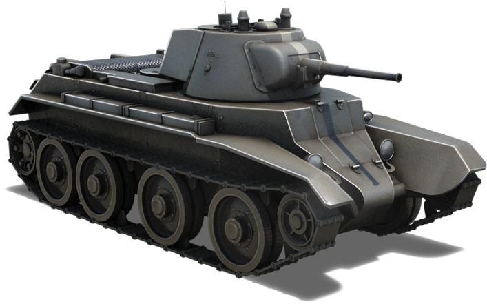 Soviet Light Tank - Heroes And Generals Bt 7 (800x450), Png Download