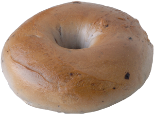 Blueberry Bagel - Bagel (800x531), Png Download