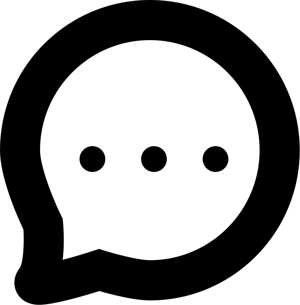 Speech Bubble With Dots Comments - Speech Bubble With Dots (981x995), Png Download