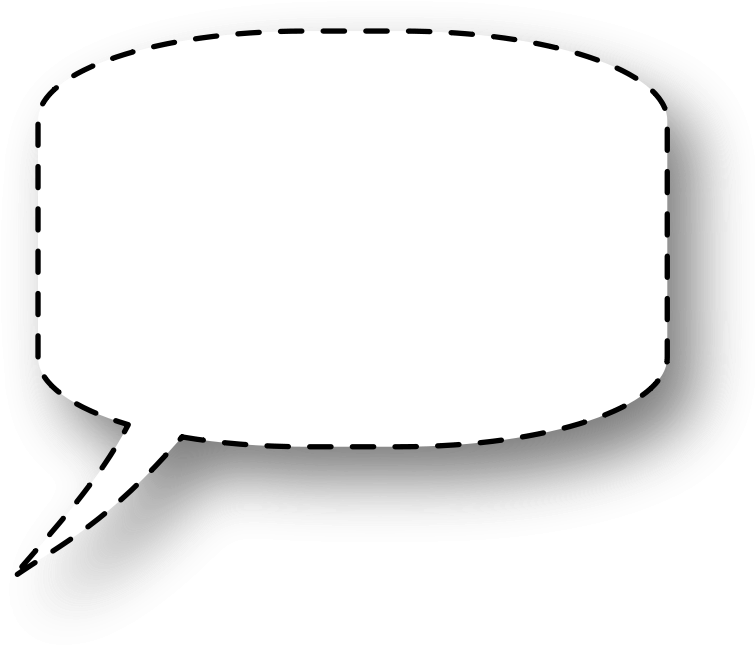 Free Vector Speech Bubble - Whispering Speech Bubble (800x693), Png Download