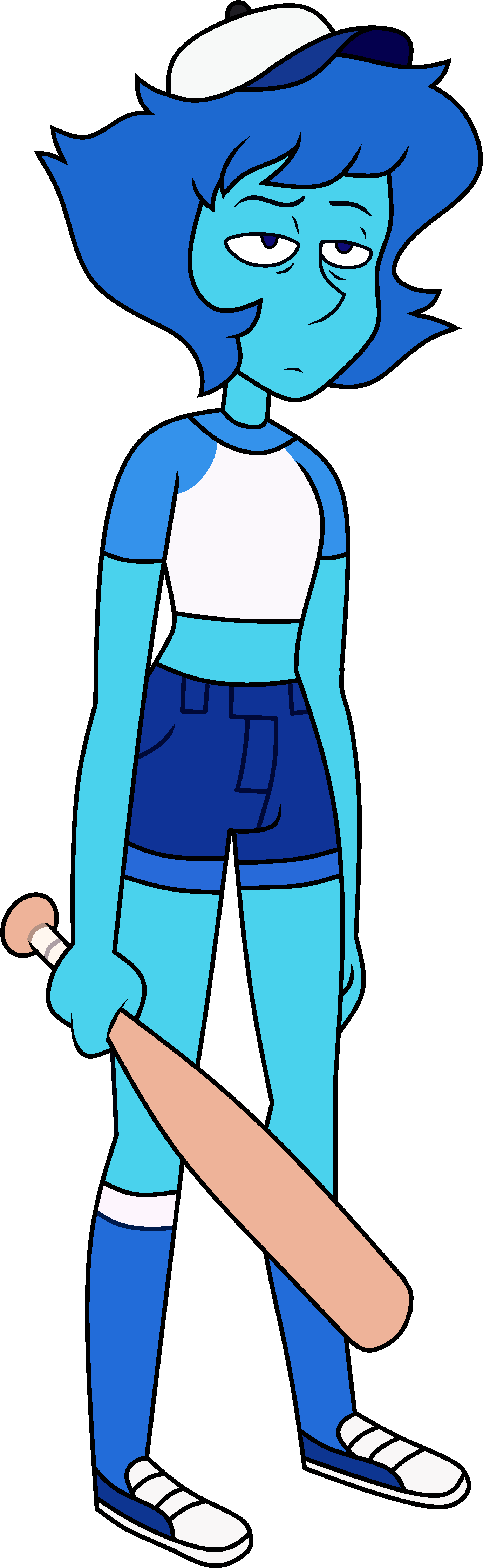 Lapis Lazuli - Bob - Lapis Lazuli Steven Universe Baseball (2213x4608), Png Download