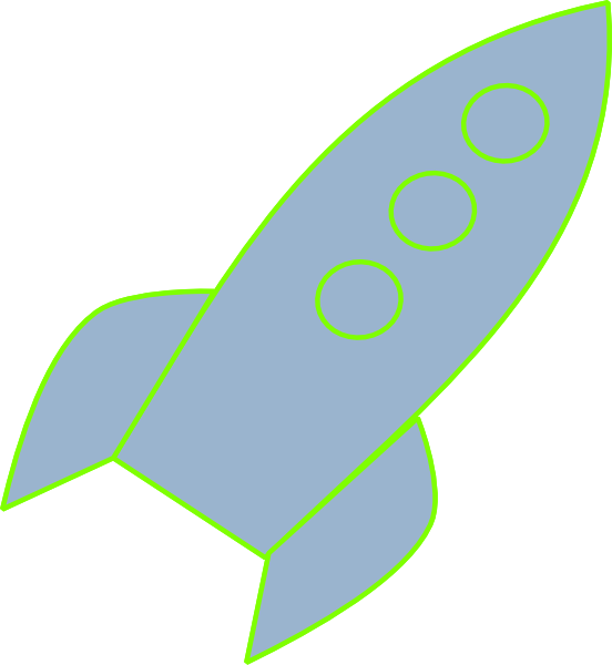 New Rocket Svg Clip Arts 552 X 600 Px (552x600), Png Download