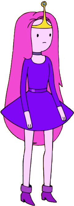 Broke His Crown - Adventure Time Broke His Crown Princess Bubblegum (268x686), Png Download