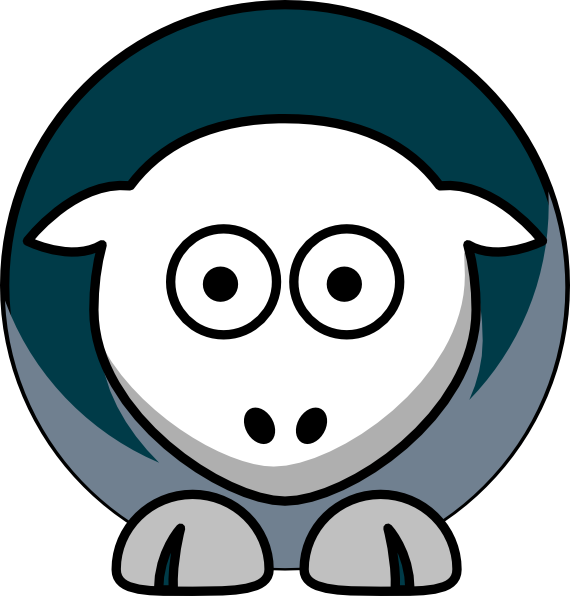 Sheep 5 Toned Philadelphia Eagles Team Colors Svg Clip (570x596), Png Download
