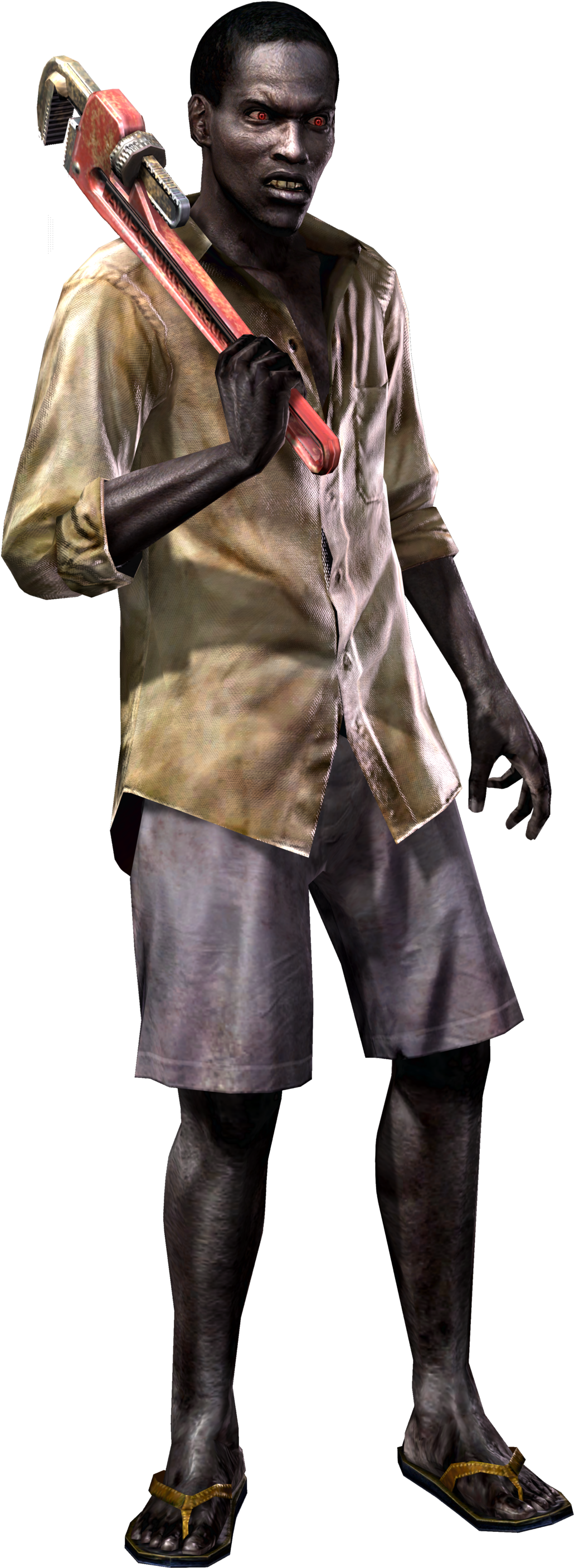 Stillson Wrench Majini Re5 - Resident Evil 5 (1164x2880), Png Download