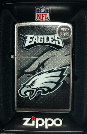 Philadelphia Eagles Zippo Lighter - Philadelphia Eagles Address Logo (430x430), Png Download