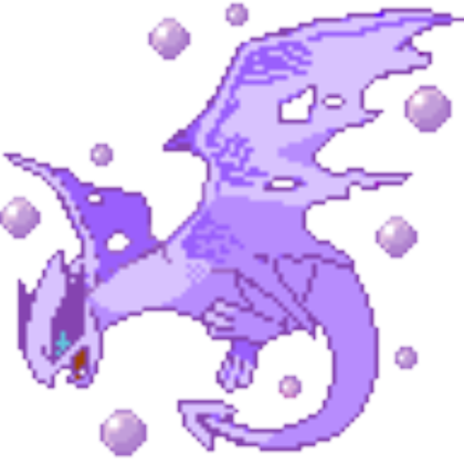 Wisteria Lugia - Project Pokemon Aura Lugia (420x420), Png Download