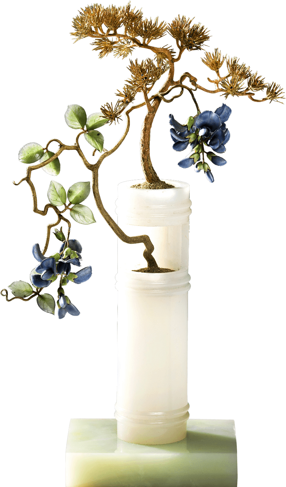 Pine Entwined With Wisteria, 1917 Peter Carl Fabergé, - Peter Carl Fabergé (1064x1636), Png Download