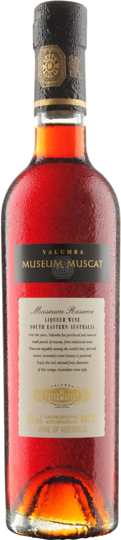 Yalumba Museum Muscat - Glass Bottle (400x1076), Png Download