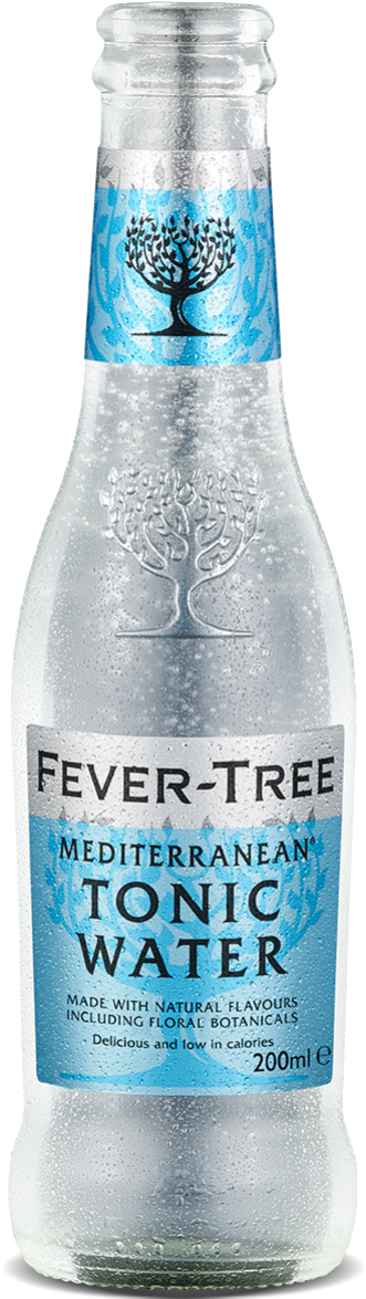 Fever-tree Fever Aromatic Tonic Water - 24 X 200ml (500x1200), Png Download