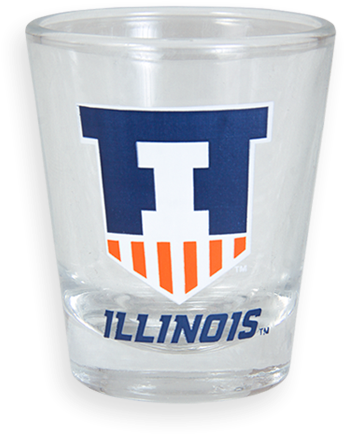 Illinois Fighting Illini 3pk Decal (600x600), Png Download