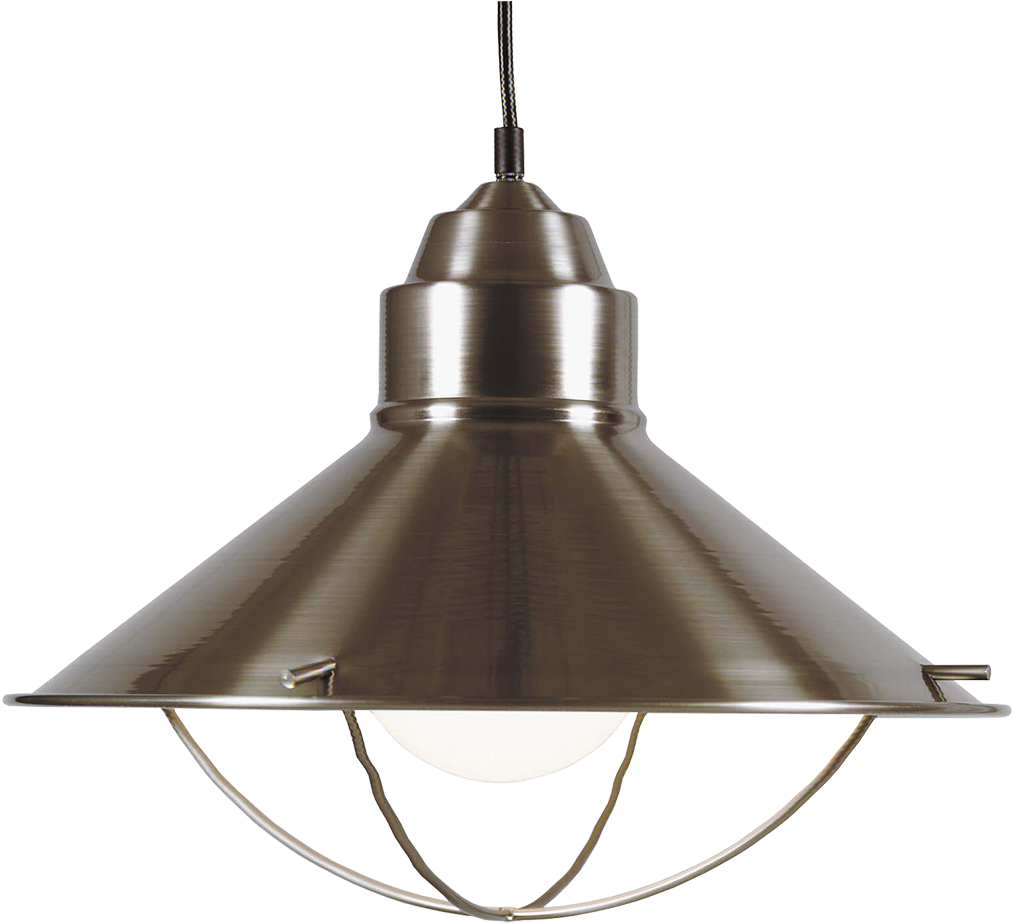 Kenroy Harbour 1 Light Pendant | Brushed Steel (1192x1000), Png Download