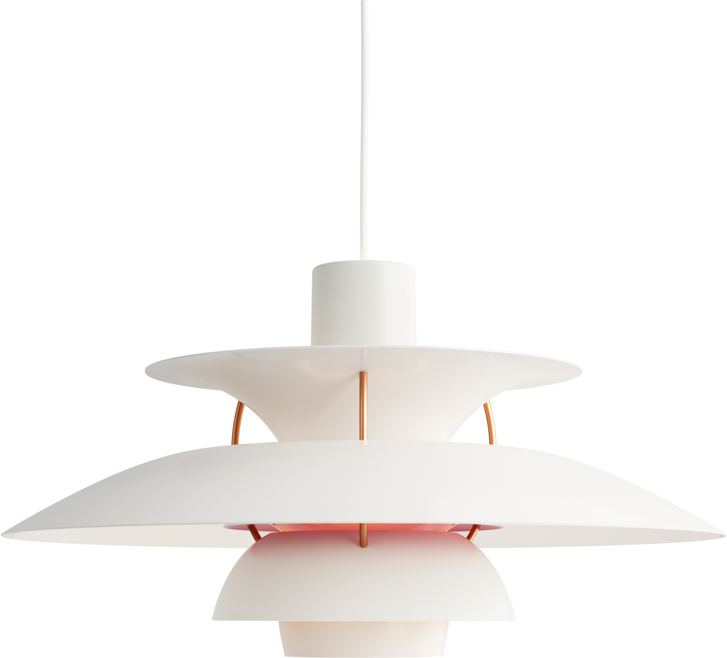 Louispolusen-ph5 Newwhite - Poul Henningsen (3000x3000), Png Download