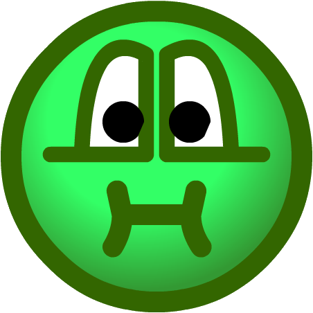 Sickface1 - Club Penguin Emotes (452x452), Png Download