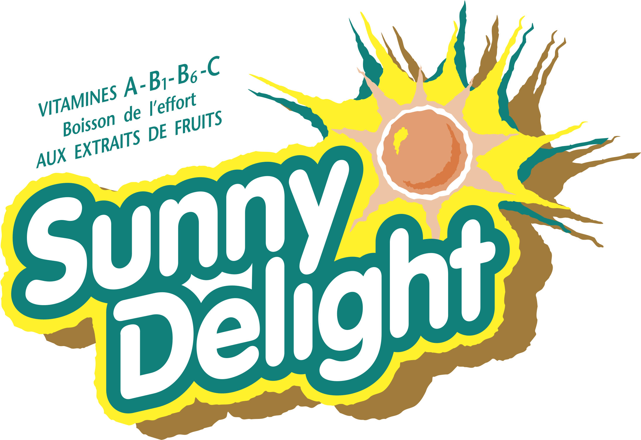 Sunny Delight Logo Png Transparent - Old Sunny D Logo (2400x2400), Png Download