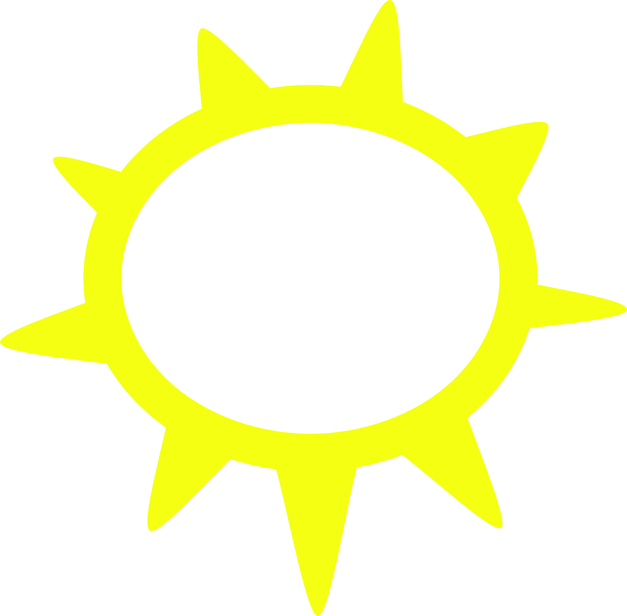 How To Set Use Sunny Weather Symbols Clipart (600x590), Png Download