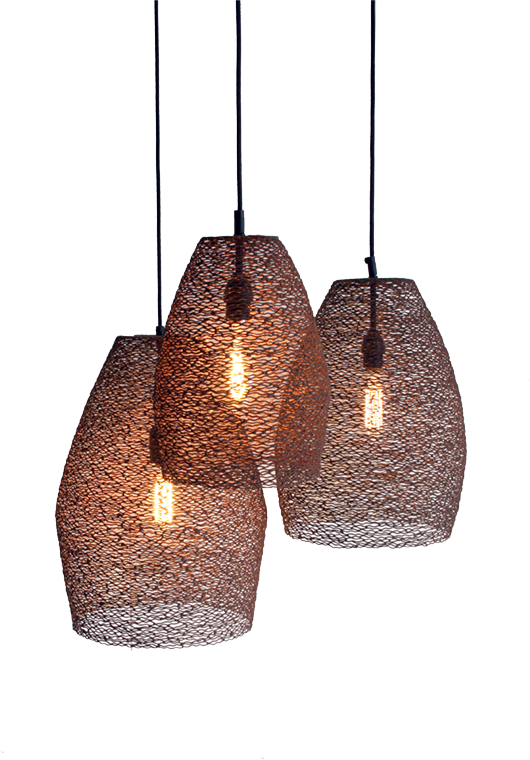 Industria Range - Pendant Light (530x760), Png Download
