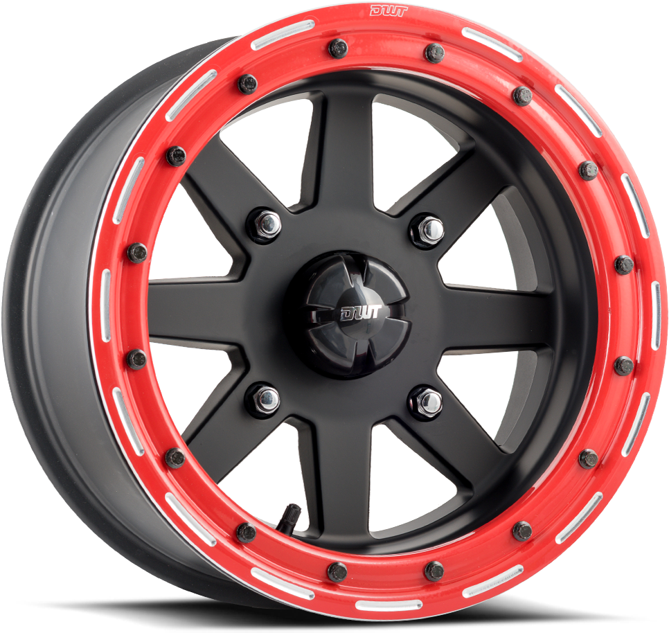 Starfighter Dwt Douglas Wheel Sxs Utv Matte Black 14 - Wheel (1000x1000), Png Download