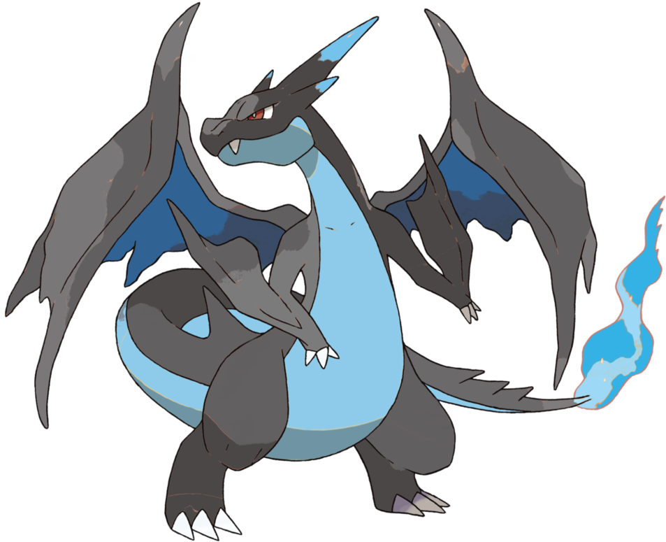 Mega Charizard Png Banner Stock - Mega Charizard X And Y Fusion (972x822), Png Download