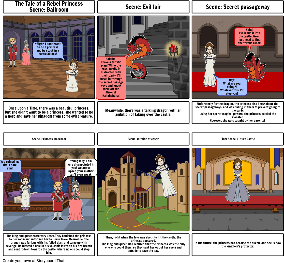 The Tale Of A Rebel Princess - Tragic Hero (1164x1086), Png Download