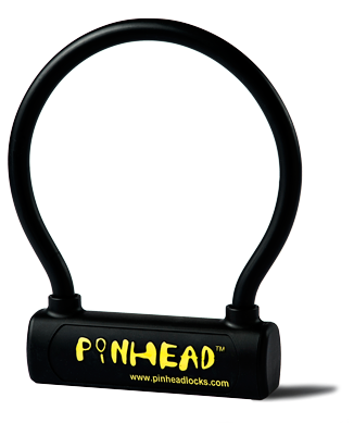 Pinhead 4 Pack Fork/wheel/seat Lock Set (600x399), Png Download