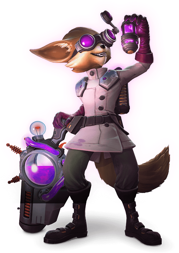 Paladins Character Png (628x867), Png Download