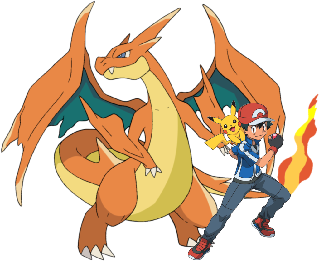 By Blast Art On Deviantart Pokemonblastart Pokemon - Pokemon M Charizard Y (1024x1024), Png Download