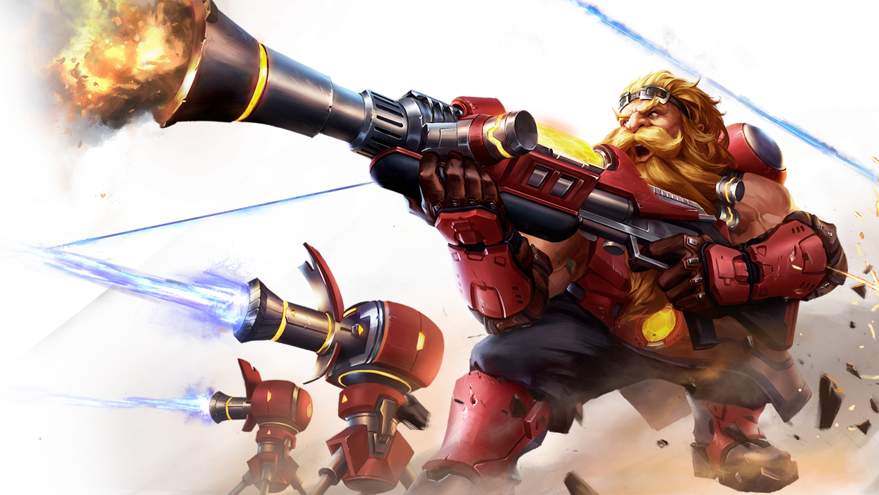 Барик. Барик из паладинс. Паладинс Барик арт. Paladins Barik Turret. Паладинс страйк персонажи