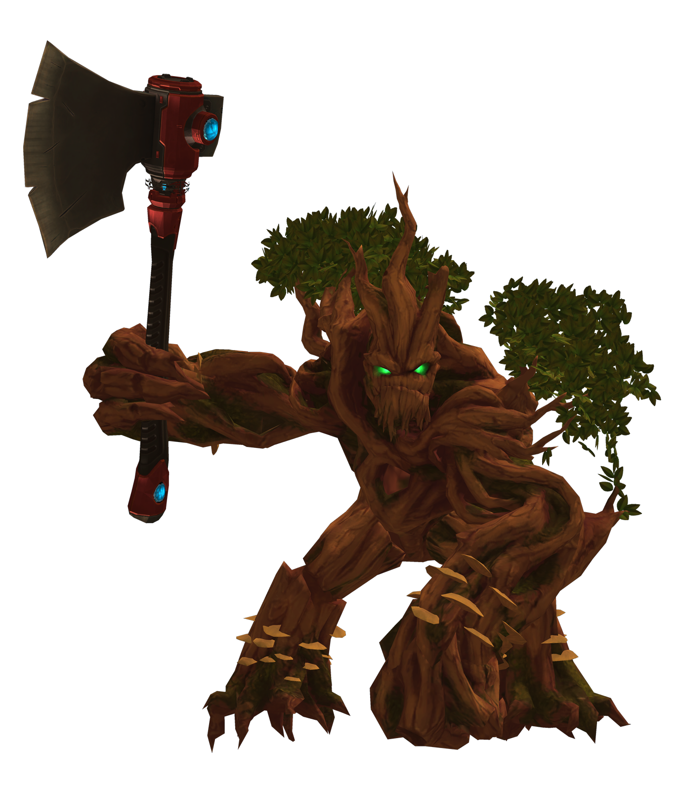 Champions Of The Realm - Paladins Grover Png (1378x1600), Png Download