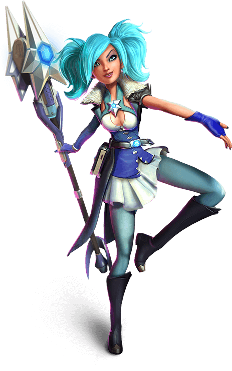 Evie - Paladins Strike Evie Png (483x744), Png Download
