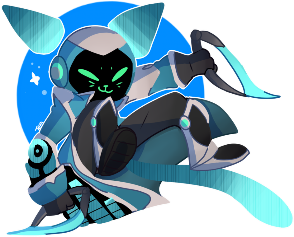 Raeve By Puppppy Paladins Overwatch, Paladins Game, - Paladins Raeve Transparent (1000x798), Png Download